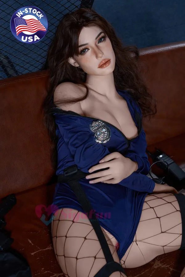 163cm/5ft3 Hot Sex Doll TPE Body With Silicone Head Kinsley