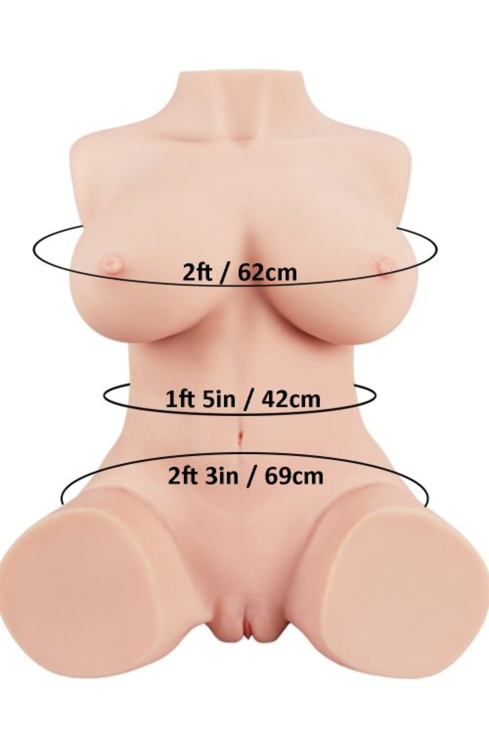 41cm/1ft4 14.3LB Half Body Sex doll – Scarlett (US, CA & EU-Only)