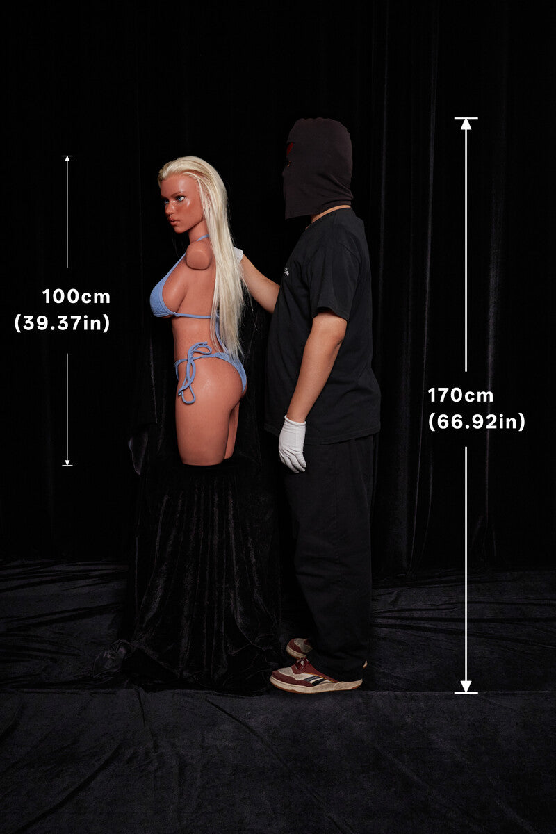 100cm3ft3 E cup Climax ULW Series Sex Doll Torso Fiora(Ultra Lightweight Silicone)