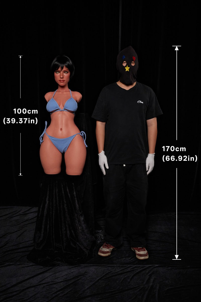 100cm/3ft3 E cup Climax ULW Series Sex Doll Torso Livia/Ultra Lightweight Silicone