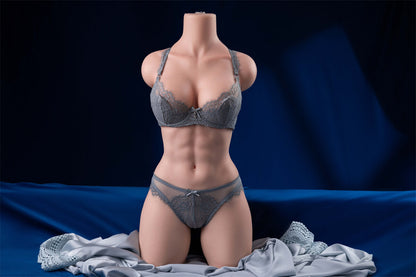 12.5kg/27.6lbs Silicone Straight Leg Torso HB04-US Warehouse