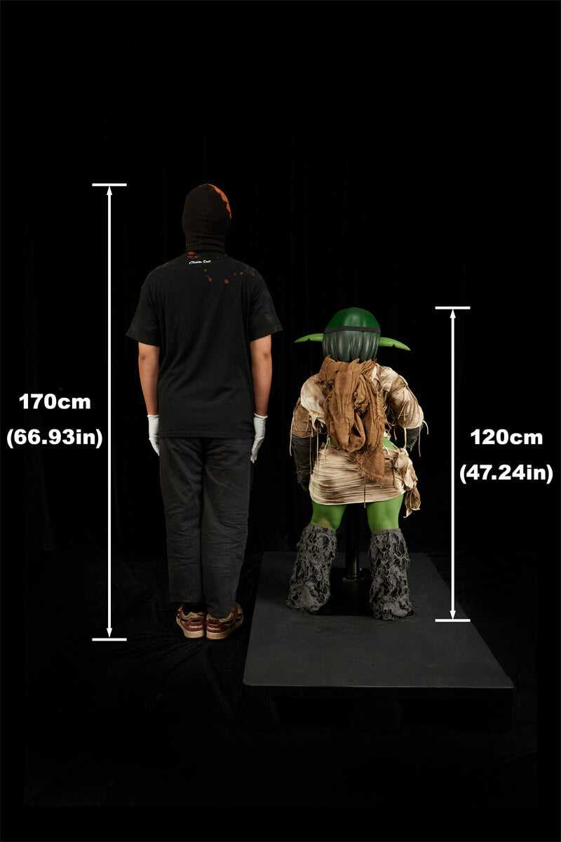 120cm/3ft9 ULW SiF120 Full Mini Silicone Sex Doll Barza(Green)