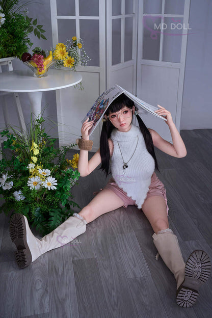 150cm4ft11 E cup Silicone Sex Doll Anastasia