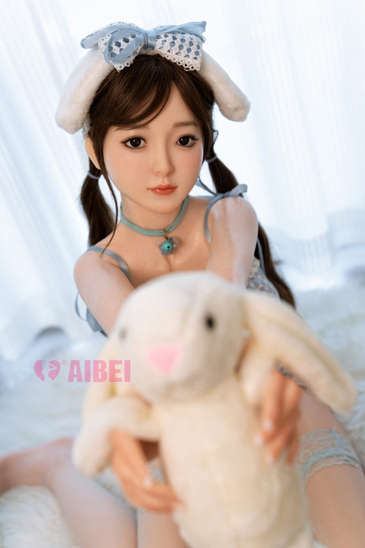 151cm/4ft11 D-cup Full Silicone Japanese Sex Doll Saylor In US Stock