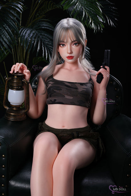 153cm5ft-B-cup Silicone-Sex Doll Elaine