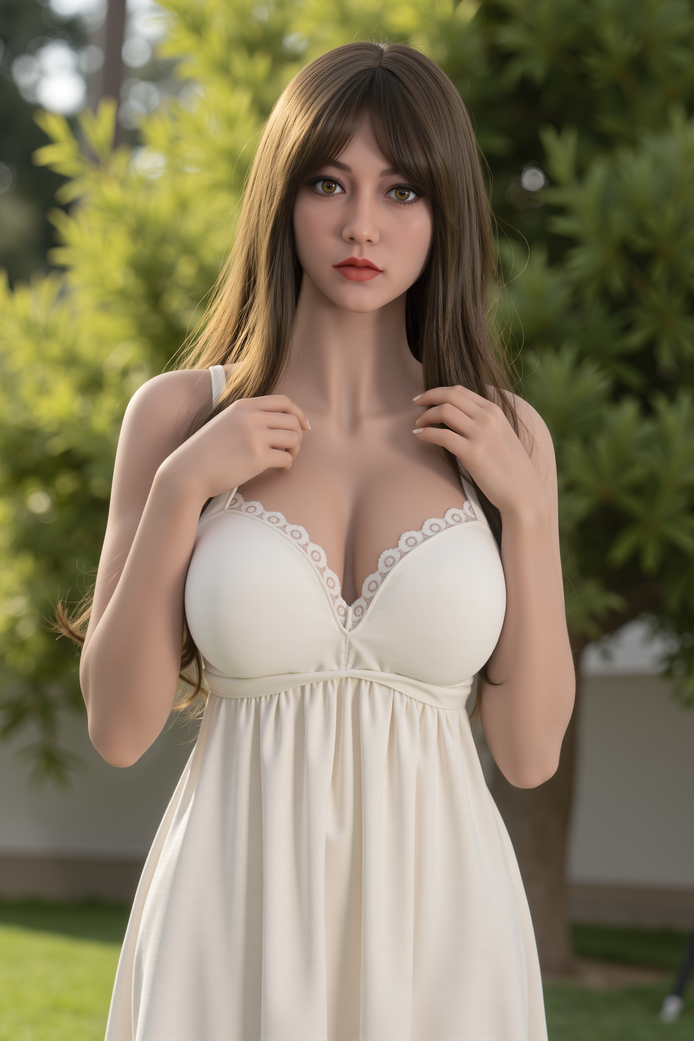153cm(5ft) N cup Chubby Aibei Real TPE Sex Doll Sutton
