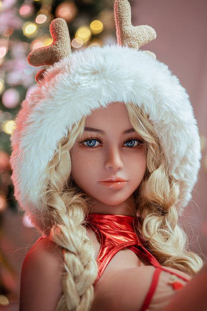 153cm(5ft) N cup Christmas Girl Chubby Aibei TPE Sex Doll Haven
