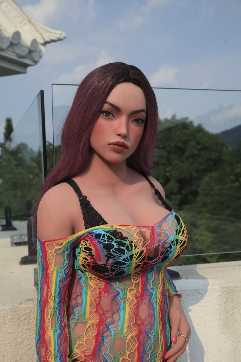 155cm/5ft1 E-cup TPE Sex Doll Faith With Silicone Head