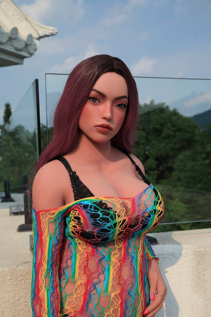 155cm/5ft1 E-cup TPE Sex Doll Faith With Silicone Head