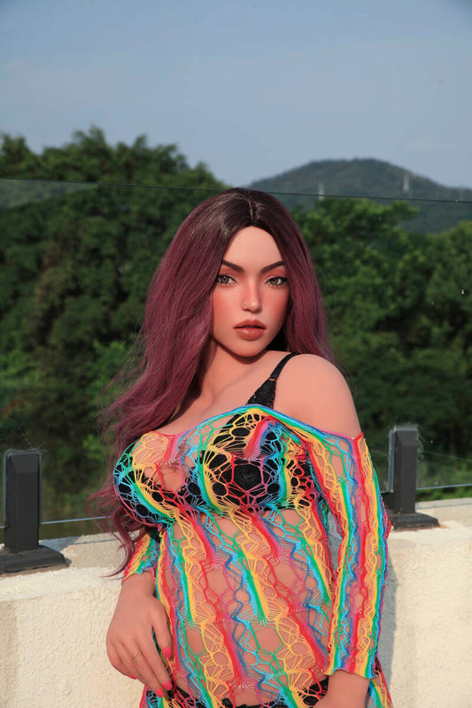 155cm/5ft1 E-cup TPE Sex Doll Faith With Silicone Head