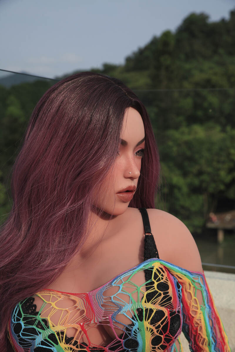 155cm/5ft1 E-cup TPE Sex Doll Faith With Silicone Head