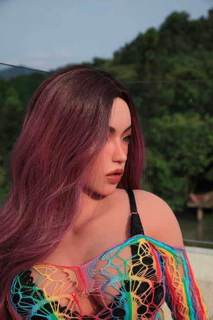 155cm/5ft1 E-cup TPE Sex Doll Faith With Silicone Head