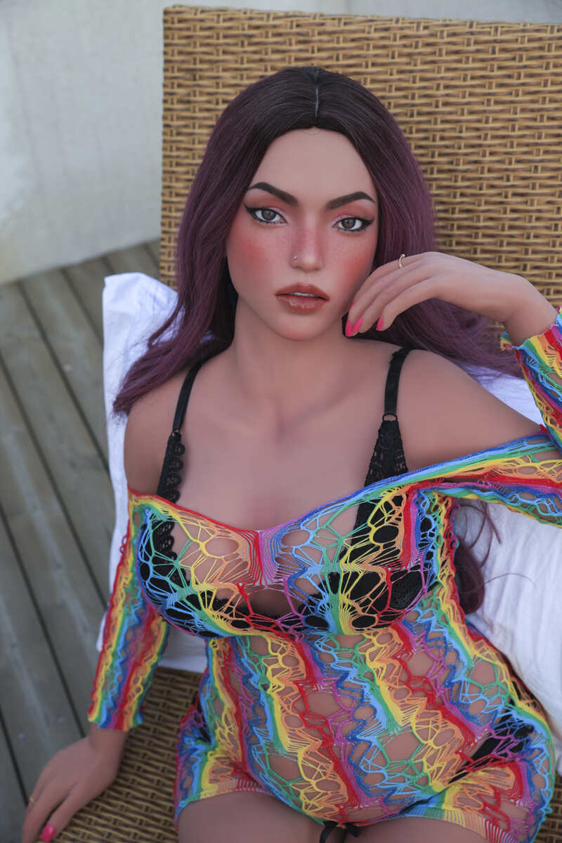 155cm/5ft1 E-cup TPE Sex Doll Faith With Silicone Head
