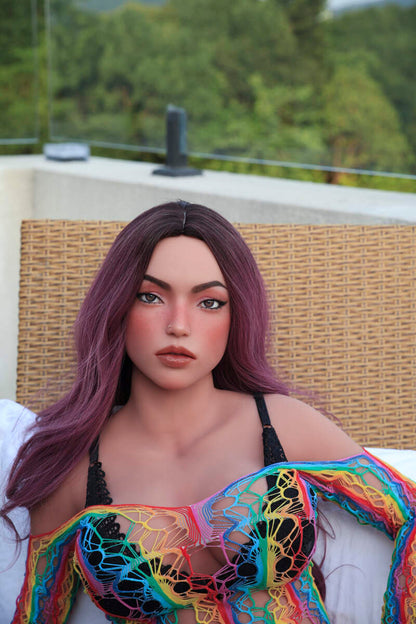 155cm/5ft1 E-cup TPE Sex Doll Faith With Silicone Head