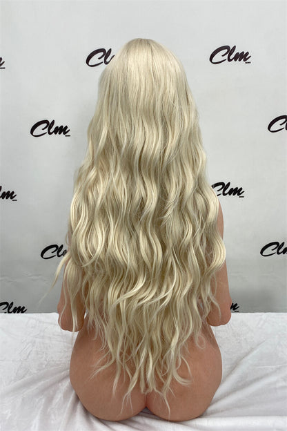 156cm/5ft1 F cup Full Silicone Blonde Sex Doll Rhea