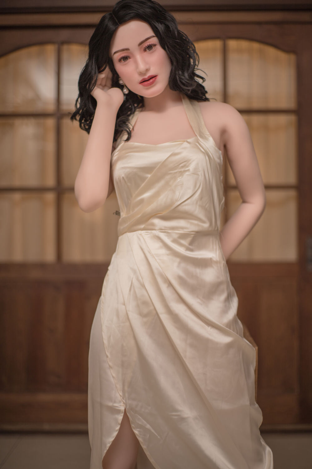 157cm/5ft2 D-cup TPE Sex Doll Lilith With Silicone Head