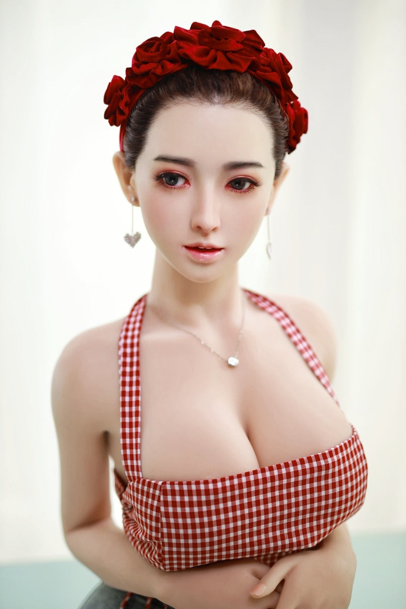 157cm (5ft2) H-cup Sex Doll Nevaeh With Silicone Head