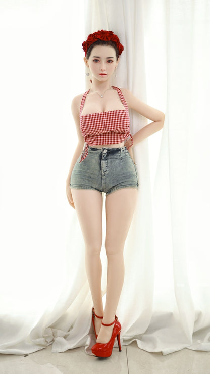 157cm (5ft2) H-cup Sex Doll Nevaeh With Silicone Head