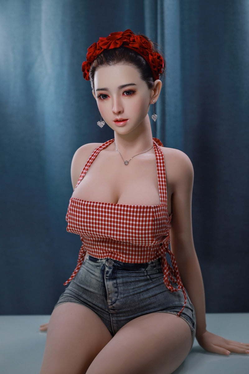 157cm (5ft2) H-cup Sex Doll Nevaeh With Silicone Head