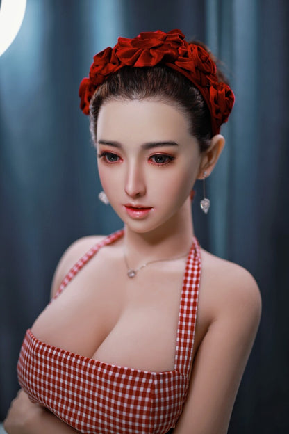 157cm (5ft2) H-cup Sex Doll Nevaeh With Silicone Head