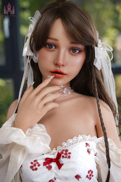 158cm5ft2 B cup Asian Silicone Sex Doll Alessia