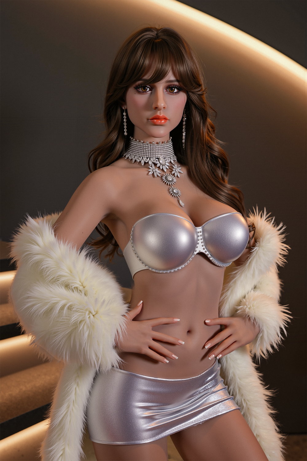 158cm(5ft2) F cup Sexy Lady TPE Sex Doll Arabella