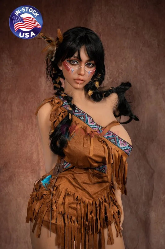 159cm/5ft2 Anime Sex Doll TPE Body With Silicone Head Autumn
