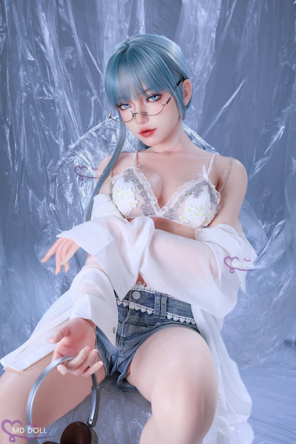 159cm/5ft3 A cup MD Doll Silicone Sex Doll Kiara