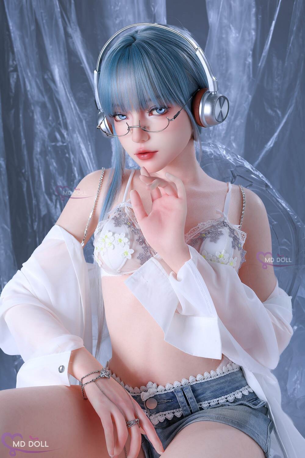 159cm/5ft3 A cup MD Doll Silicone Sex Doll Kiara