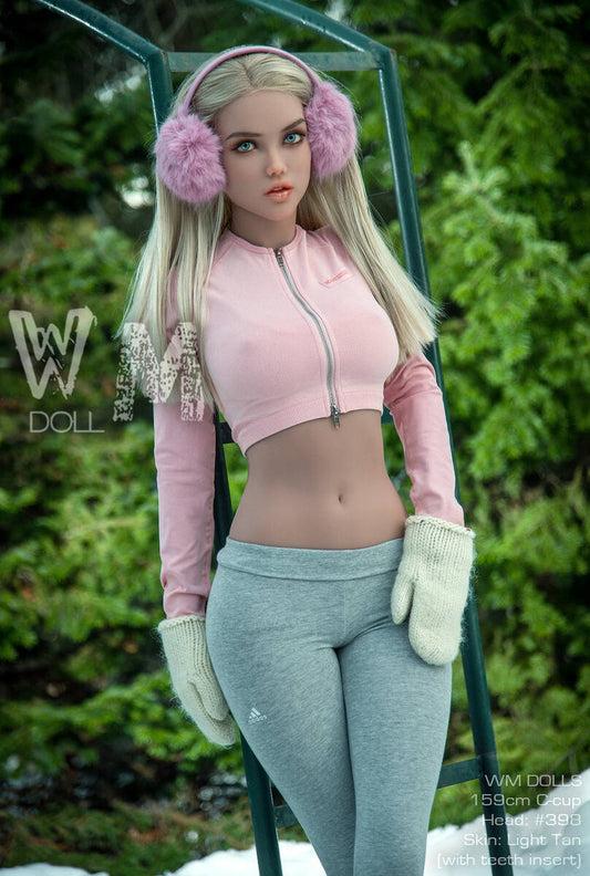 159cm (5ft2) C-cup TPE Blonde Sex Doll Emma