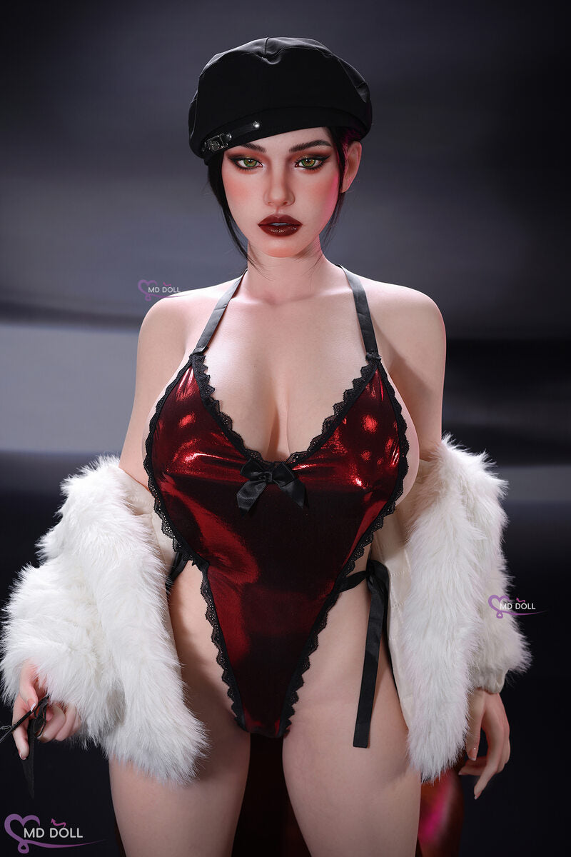 161cm/5ft3 H cup Silicone Sex Doll Selena