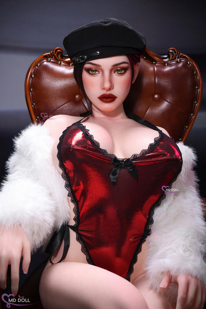161cm/5ft3 H cup Silicone Sex Doll Selena