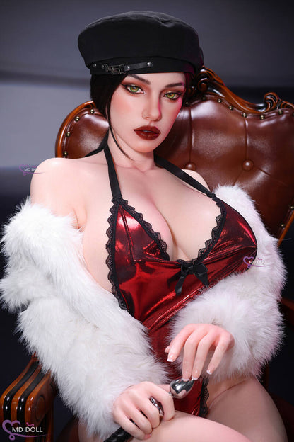 161cm/5ft3 H cup Silicone Sex Doll Selena