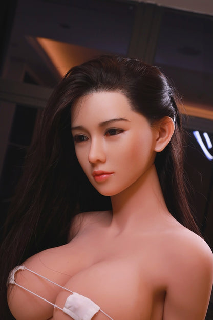 161cm (5ft3) E-cup Sex Doll Alina With Silicone Head