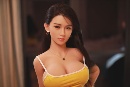 161cm (5ft3) E-cup Sex Doll Alina With Silicone Head
