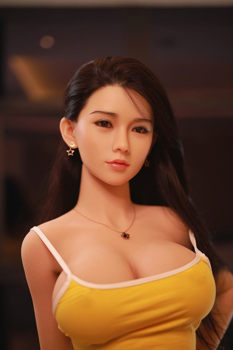 161cm (5ft3) E-cup Sex Doll Alina With Silicone Head
