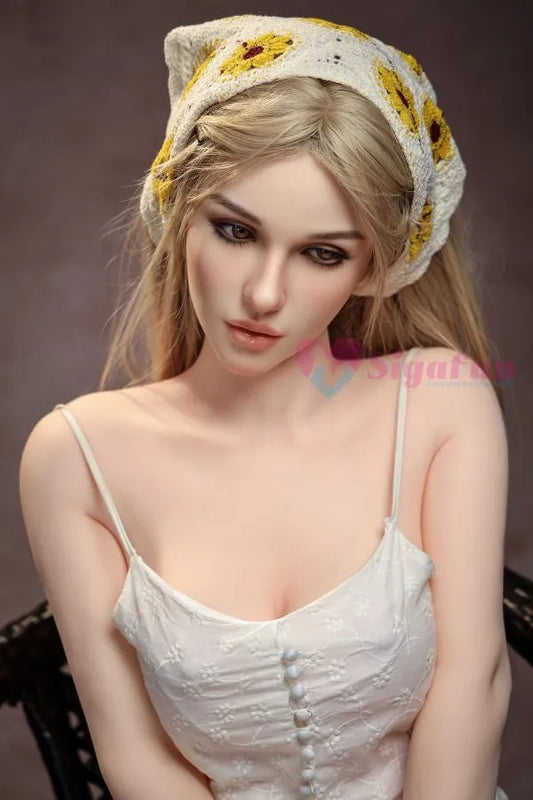 163cm/5ft3 Blonde Sex Doll TPE Body With Silicone Head Josie