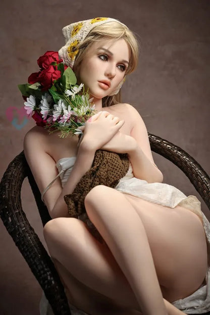 163cm/5ft3 Blonde Sex Doll TPE Body With Silicone Head Josie