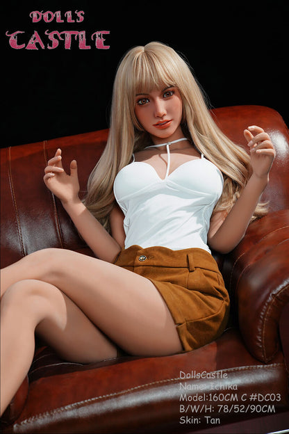 163cm (5ft4) E-Cup Blonde Sex Doll Allison