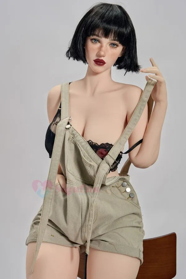 164cm/5ft4 Realistic Sex Doll TPE Body With Silicone Head Clara