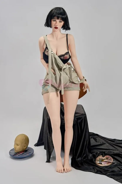 164cm/5ft4 Realistic Sex Doll TPE Body With Silicone Head Clara