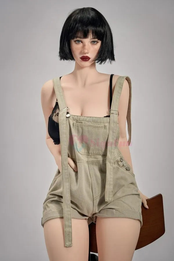 164cm/5ft4 Realistic Sex Doll TPE Body With Silicone Head Clara
