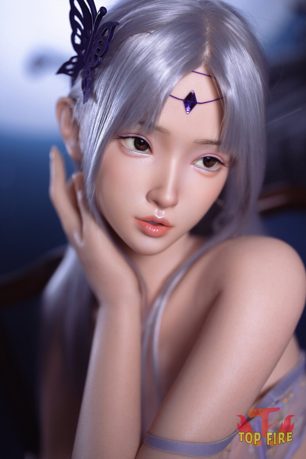 164cm/5ft5 B cup Full Silicone Sex Doll Maggie