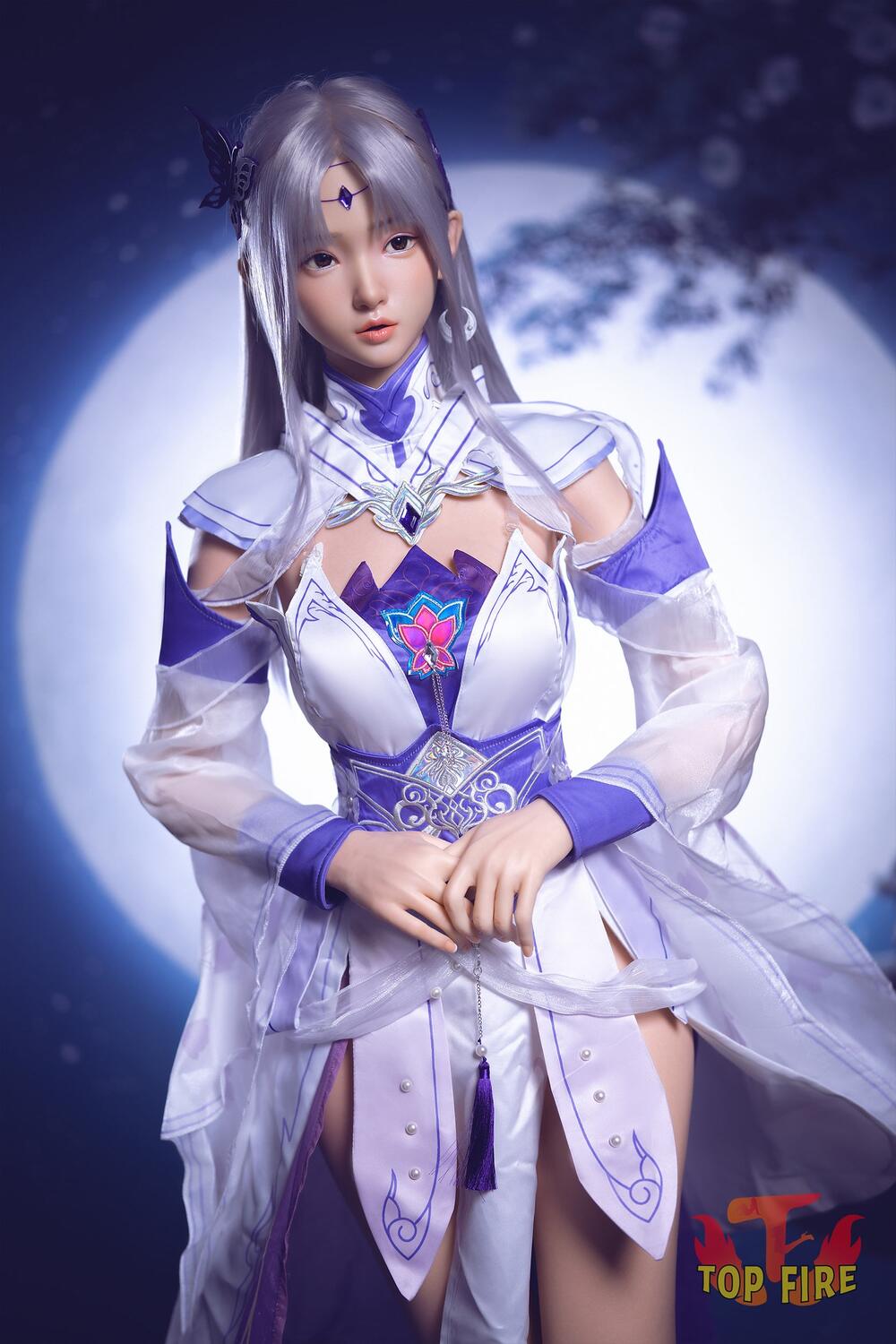 164cm/5ft5 B cup Full Silicone Sex Doll Maggie