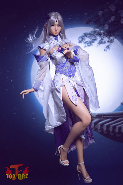 164cm/5ft5 B cup Full Silicone Sex Doll Maggie