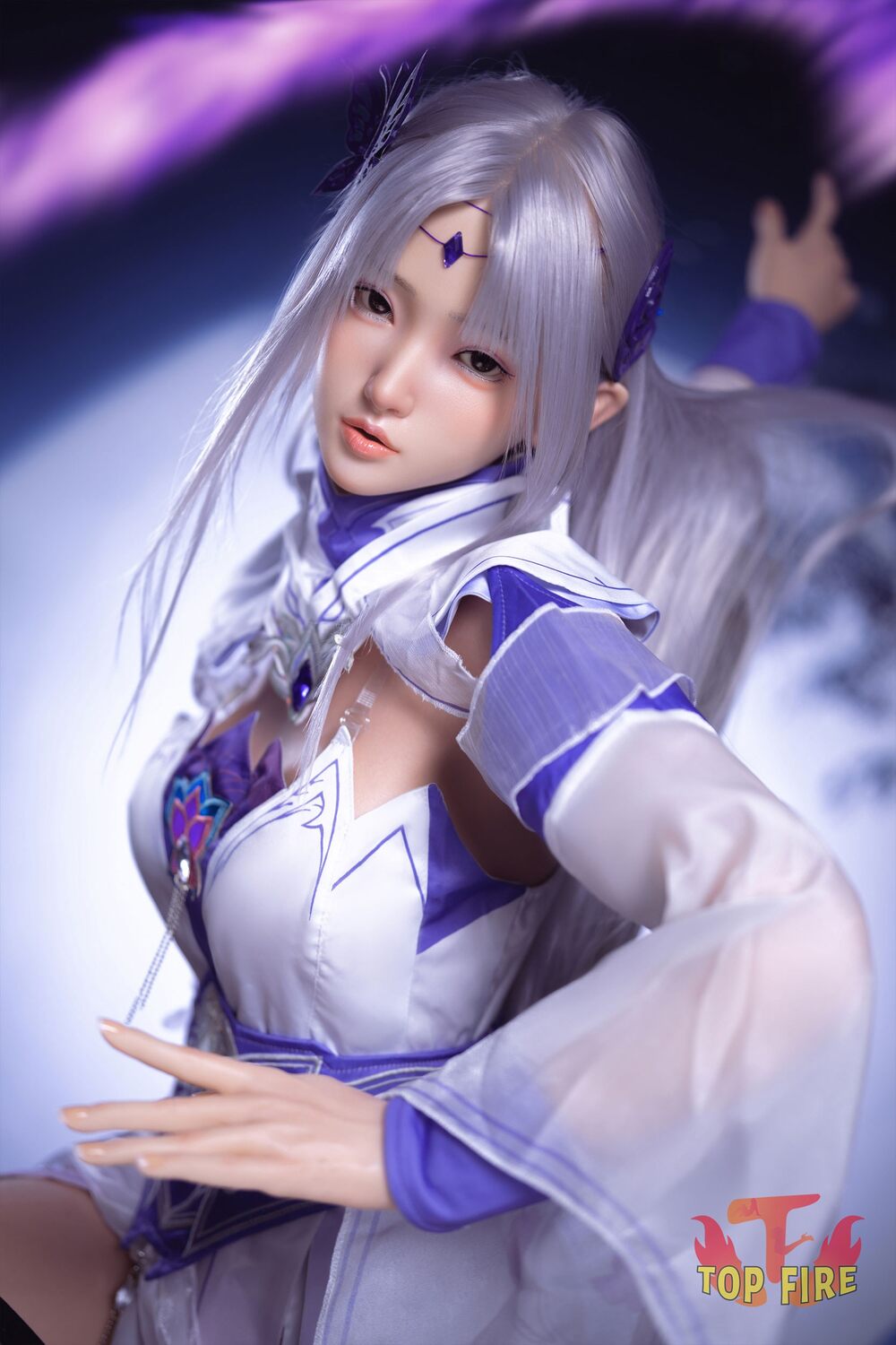 164cm/5ft5 B cup Full Silicone Sex Doll Maggie