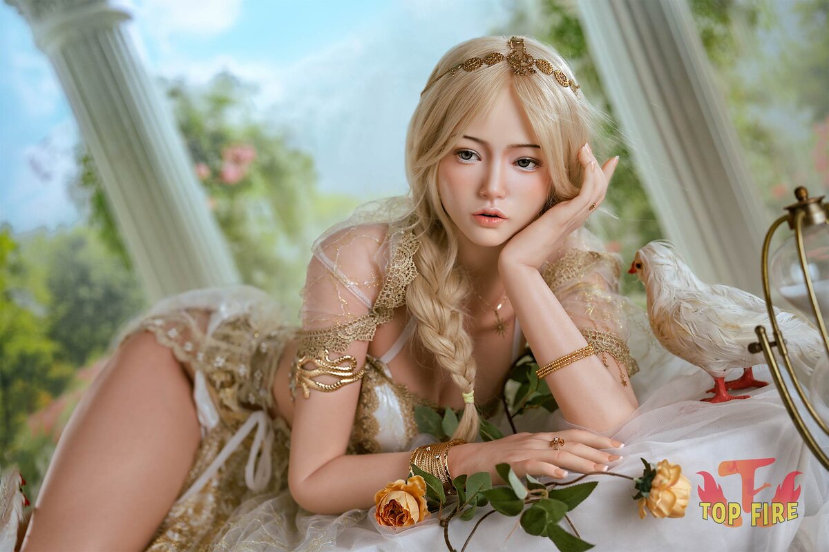 164cm/5ft5 B cup Full Silicone Sex Doll Ryleigh