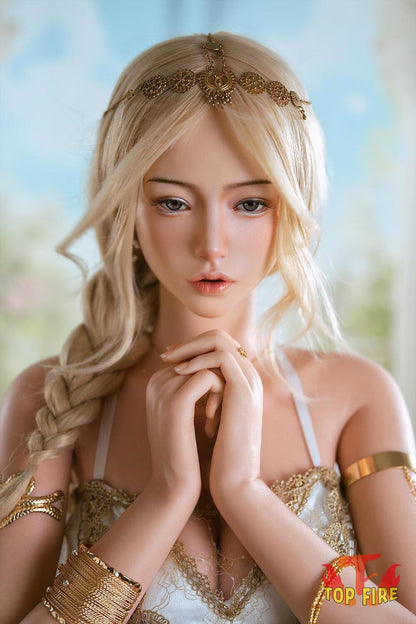 164cm/5ft5 B cup Full Silicone Sex Doll Ryleigh