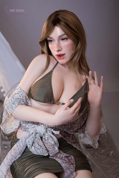166cm5ft5 D cup Full Silicone Sex Doll Khloe