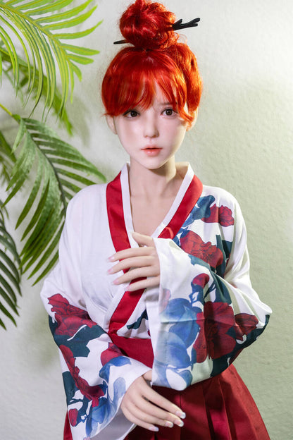 166cm5ft5 D cup Cosplay Girl Full Silicone Sex Doll Reese